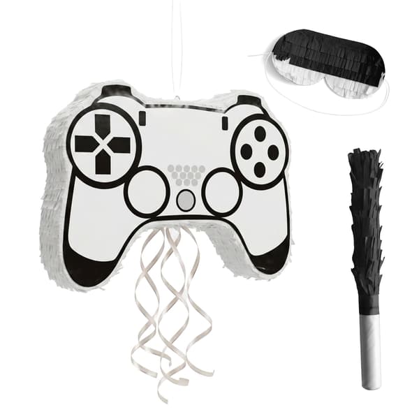 Piñata Party Set – Pinne och ögonbindelmask ingår