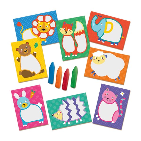 Ses My First Crayons Animal Cards