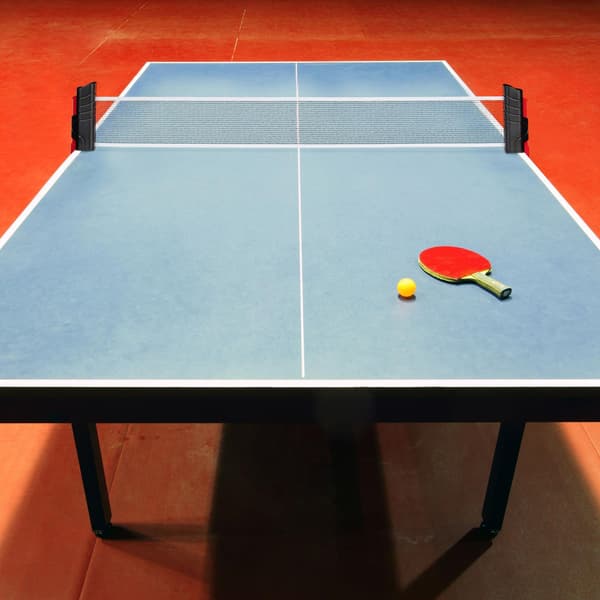 Utdragbart bordtennisnät