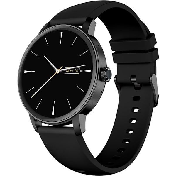 Trainerround2 Smartwatch med rund skive Sort