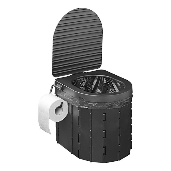 Taitettava retkeily-wc ​​kannella