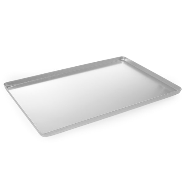 Konfektutställningsfat för tårtor 30x20cm - silver