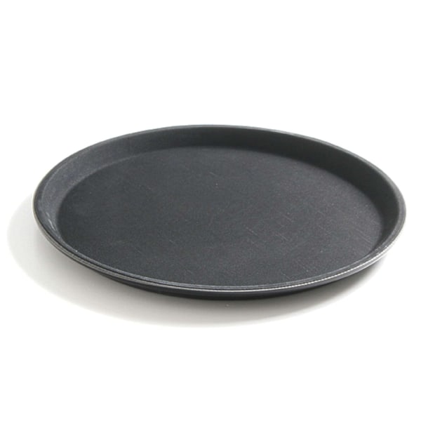 Anti-halk servisbricka, rund, diameter. 40cm - svart
