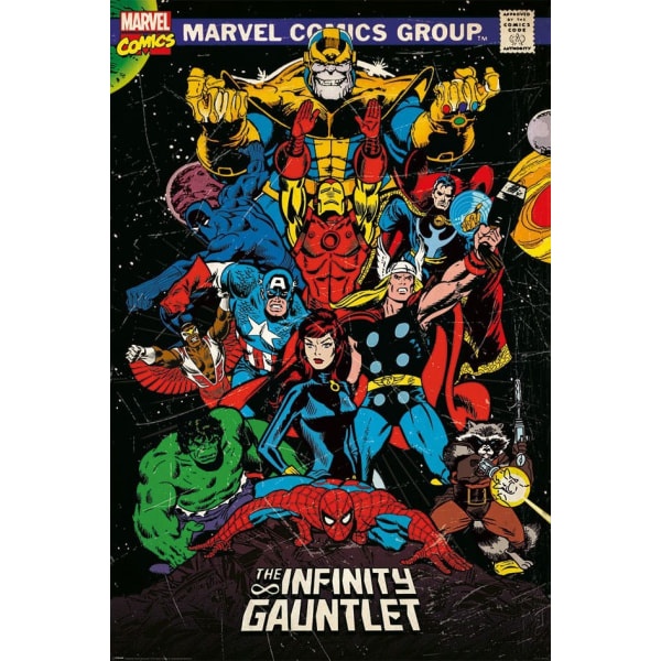 Marvel Comics affischpaket The Infinity Gauntlet 61 x 91 cm (4)