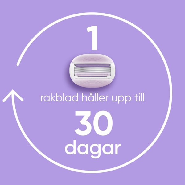 Razor Comfortglide Breeze + 4 partakoneen terää