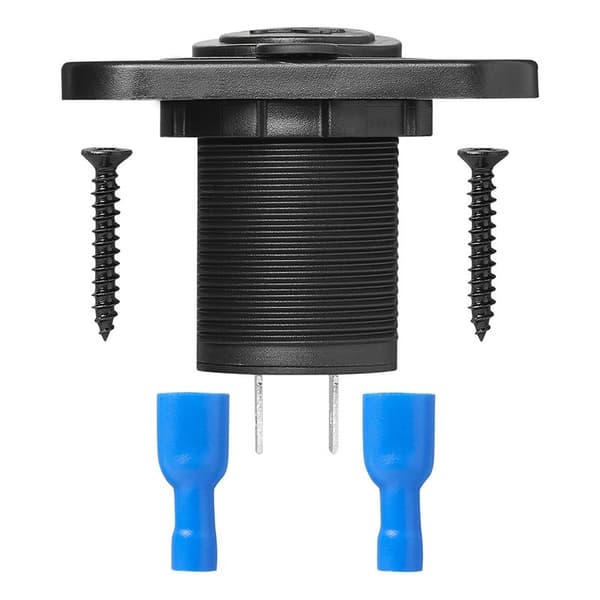 USB-port dubbel infälld montering typ A 3100mA 12V/24V