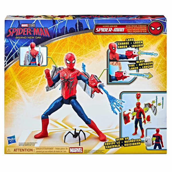 Spider-Man actionfigur med 12 tilbehør, 29,2 cm