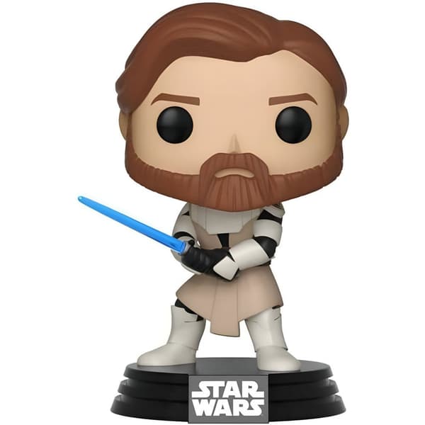Star Wars Clone Wars Obi Wan Kenobi actionfigur, 6-tommer