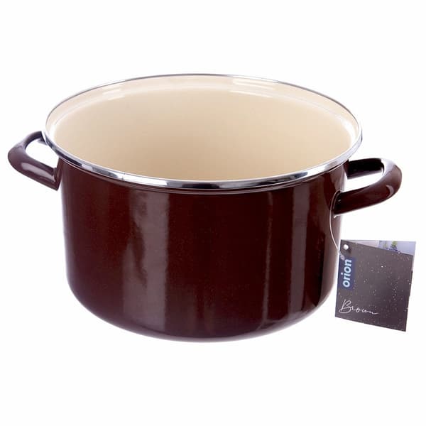 BRUN emaljegryde 26 cm, 6,5 l