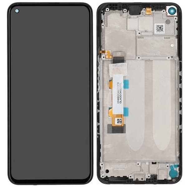 Xiaomi Redmi Note 9T -näyttö musta