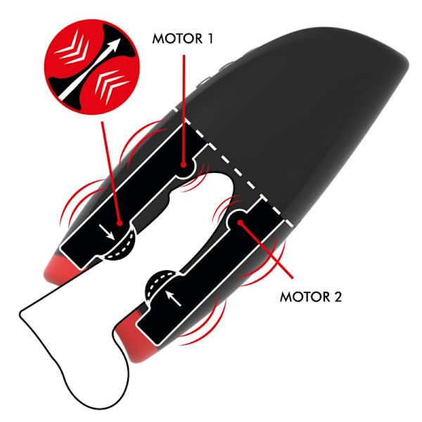 Jamyjob - Novax Masturbator Med Vibration Og Kompression