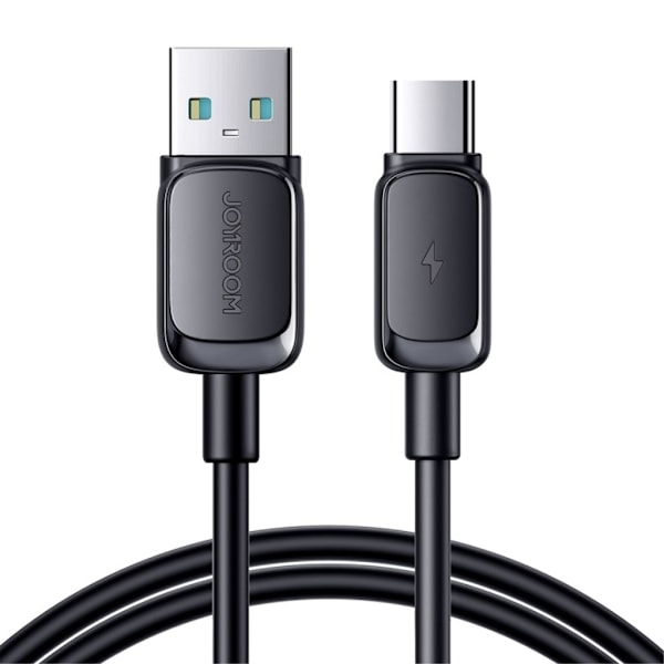 Joyroom USB-A–USB-C-pikalatauskaapeli, 3A, 1,2 m - musta