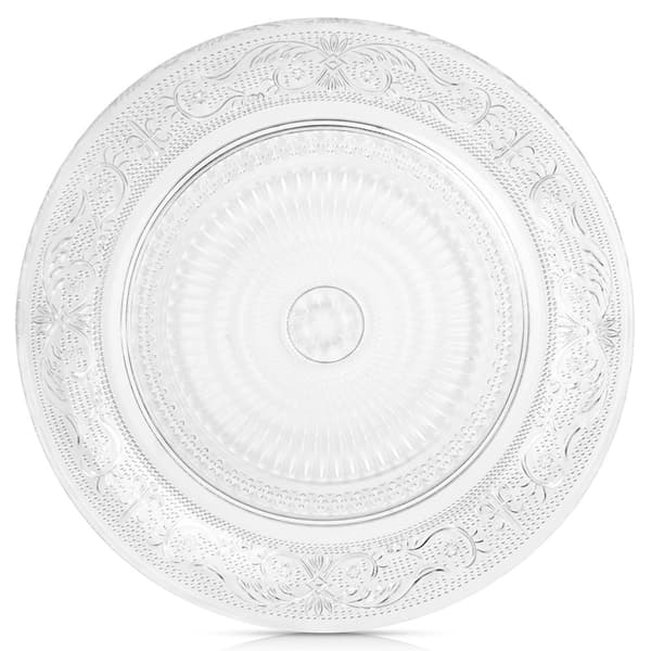 Glasdesserttallrik, 18 cm diameter, diskmaskinssäker