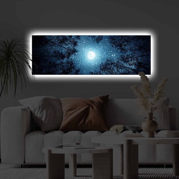 Dekorativ LED-belyst canvasmålning 3090KTLGDACT - 011