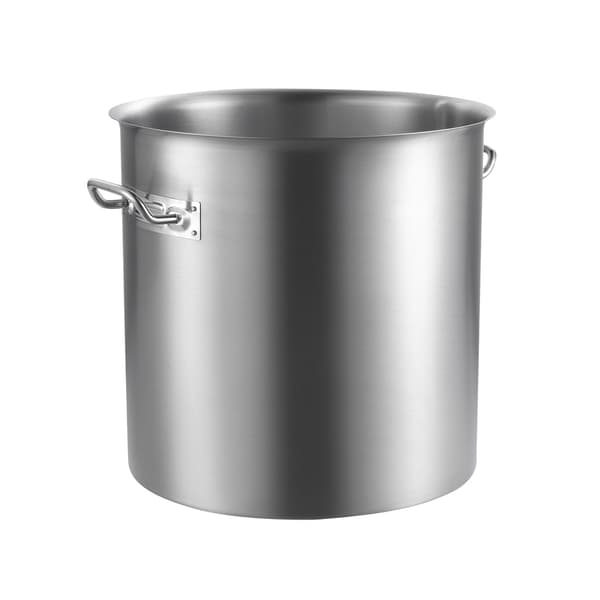 Rostfri gryta 53 liter med lock, induktion