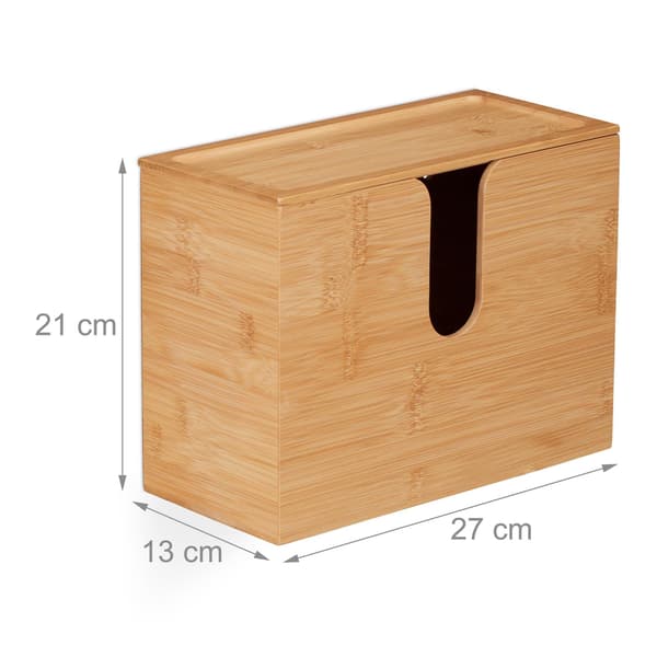 Pappershandduksautomat Bambu Med Lock
