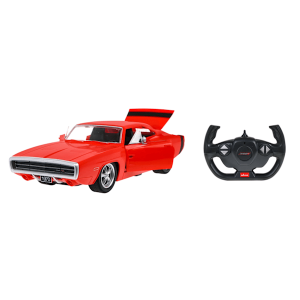 Kaukosäädin Dodge Charger R/T 1:16 LED-valoilla