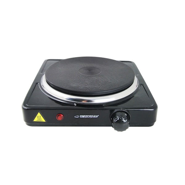 Esperanza Electric Hot Plate Pinatubo Black Svart
