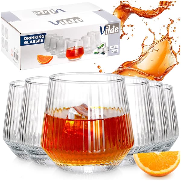 350 ml glasögon – set om 6