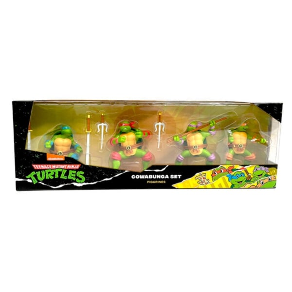 Ninja Turtles-pakke med figurer