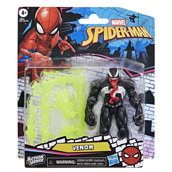 MARVEL Spider-Man 4,5" figur Venom med udstyr