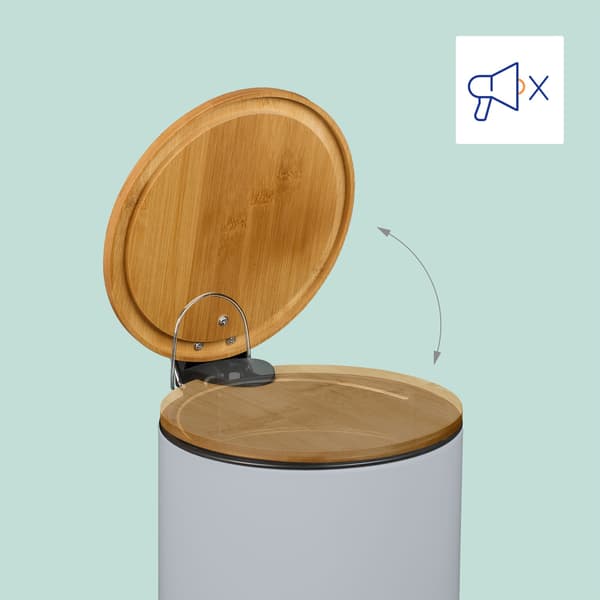 Pedalbehållare 5L med soft-Close lock och liners