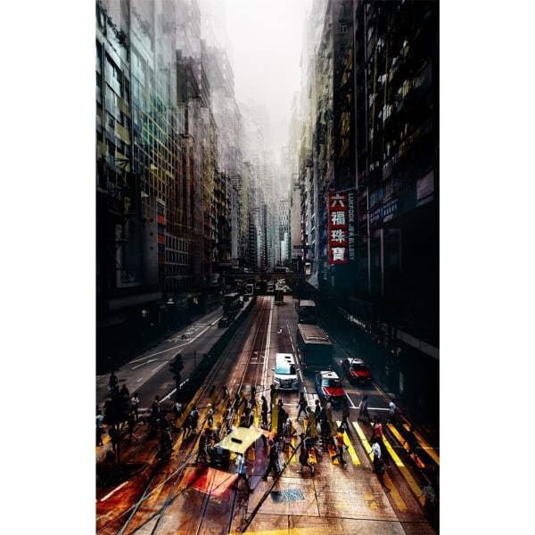 Streets Of Hong Kong - 21x30 cm