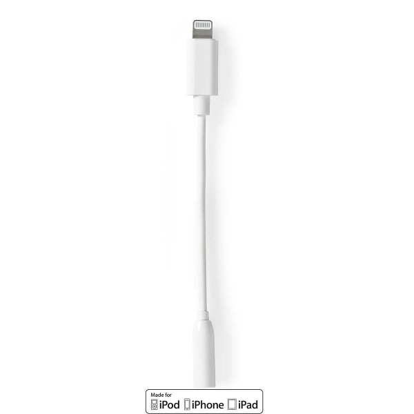 Lightning Sovitin | Apple Lightning 8-Pin | 3.5 mm naaras | Nikl