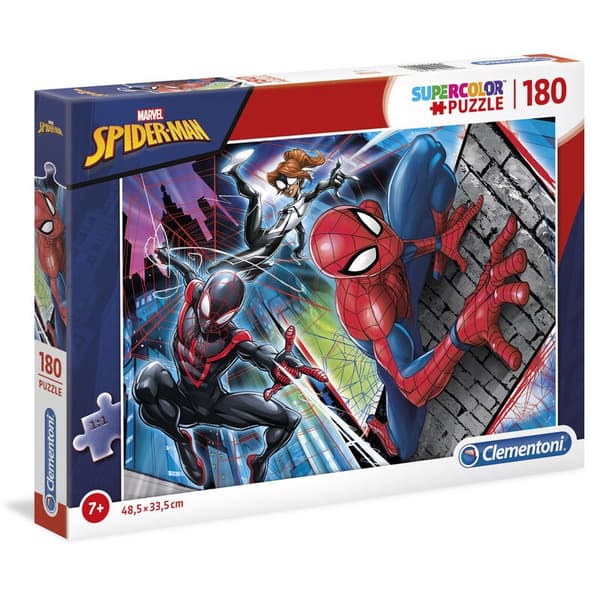 Spiderman 180-brikkers puslespil til børn og voksne