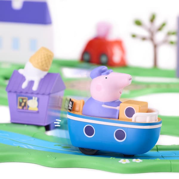 Peppa Pig -rata ja ajoneuvosetti