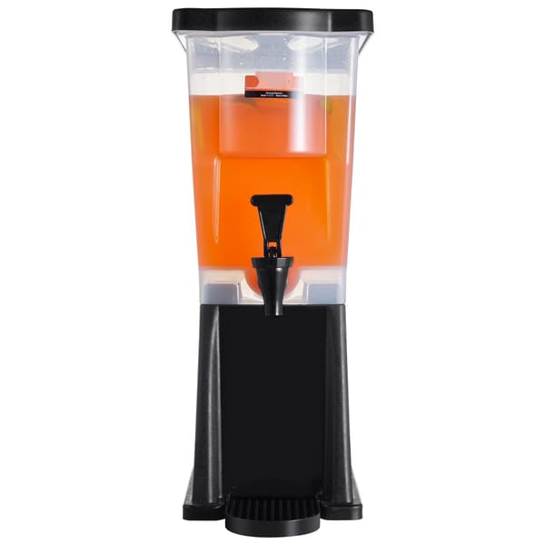 3-gallons dryckesdispenser med stativ, kran och lock