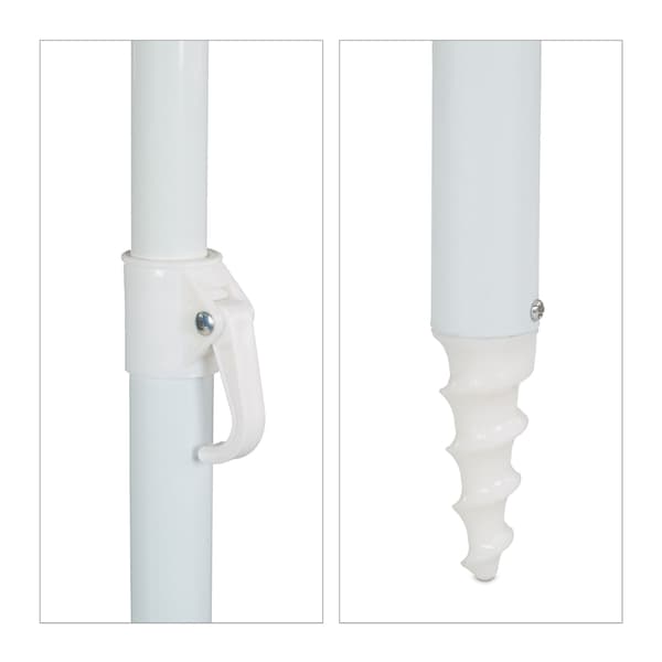Grönt parasoll 160 cm
