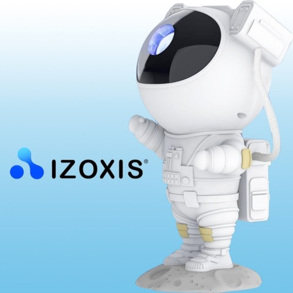 Izoxis 21857 astronautti LED-tähtiprojektori