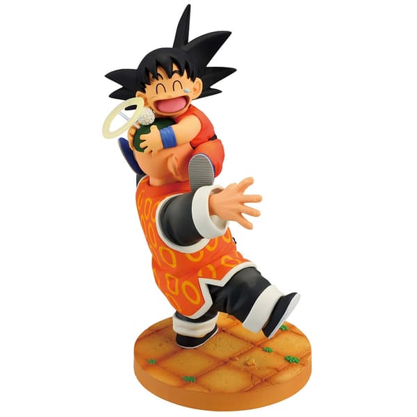 Dragon Ball Son Goku & Bedstefar Son Gohan figur, 16 cm