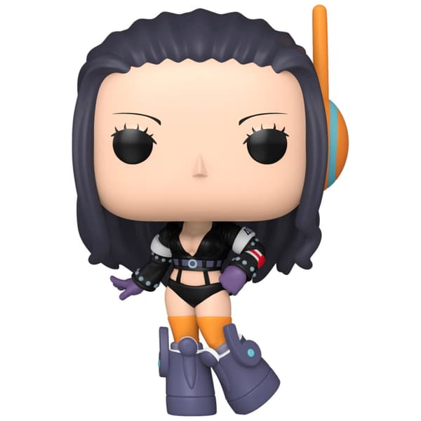 One Piece Nico Robin POP-figur, samlarleksak, 4-tum