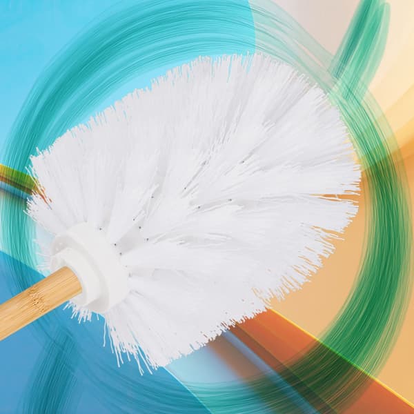 Bambu- ja metalli-wc-paperitelinesetti – vapaasti seisova