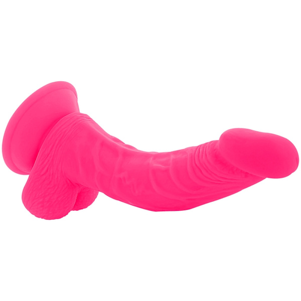 Diversia - Fleksibel Vibrerende Dildo Pink 21,5 Cm -O- 4,5 Cm