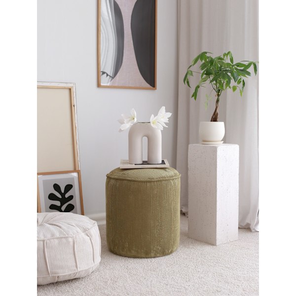 Pouff Teddy Fitilli - Khaki