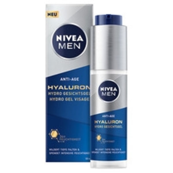 Nivea - Men Hyaluron Anti-Age Hydro Gel Visage - Refreshing skin