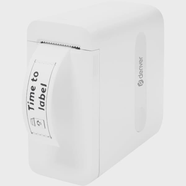 Bærbar Bluetooth-printer, app-styret, indbygget batteri