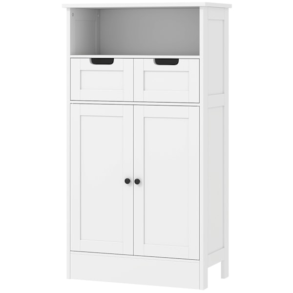Kylpyhuonekaappi, kylpyhuonekaappi, säilytyskaappi säädettävällä hyllyllä, pohjakaappi 2 laatikkoa, ovikaappi, kylpyhuoneeseen, olohuone 60 x 30 x 108