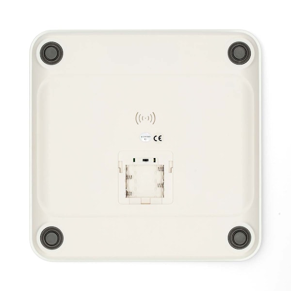 SmartLife Hälso Vågar | Bluetooth® | Ben / BMI / BMR / Fett / Muskler / Vatten / Vikt | 12 | Max last: 180 kg | Android™ / IOS | ABS / Glas | Vit