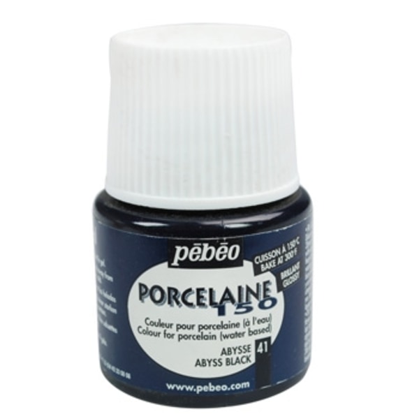 Pebeo Porcelaine 150 45 ml. - 41 Abyss Black