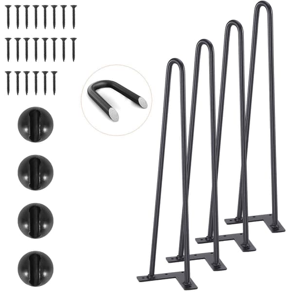 Hårnålsben, 45 cm, set om 4, 225 kg