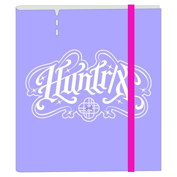 Demon Hunters Kpop pärm med 4 ringar