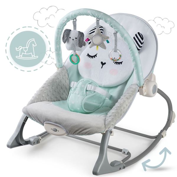 Vibrating Babysitter Nukido - Mintunvihreä