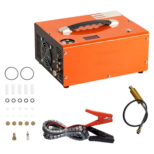 PCP-luftkompressor 4500 PSI, bärbar, autostopp, AC DC