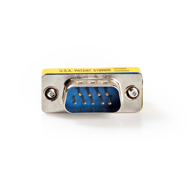 Seriel adapter | Adapter | D-SUB 9-Pin han | D-SUB 9-Pin han | Nikkelplateret | Metal | Box