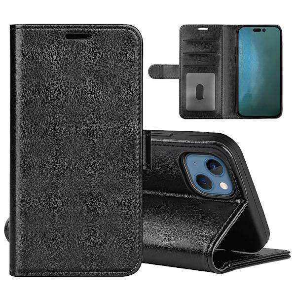 Wallet etui til iPhone 14 - Sort