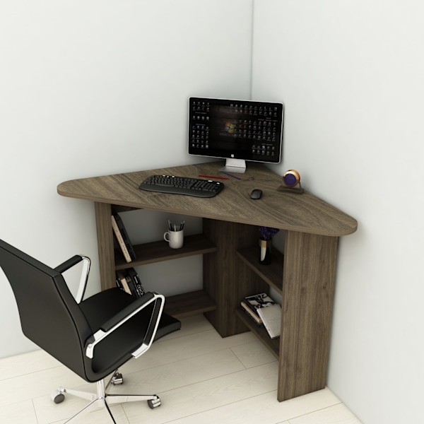 Study Desk Corner - Valnød